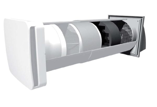 Ventilare Apartman Cu Recuperare caldura aspira ecocomfort SLF-150 atenuator zgomot